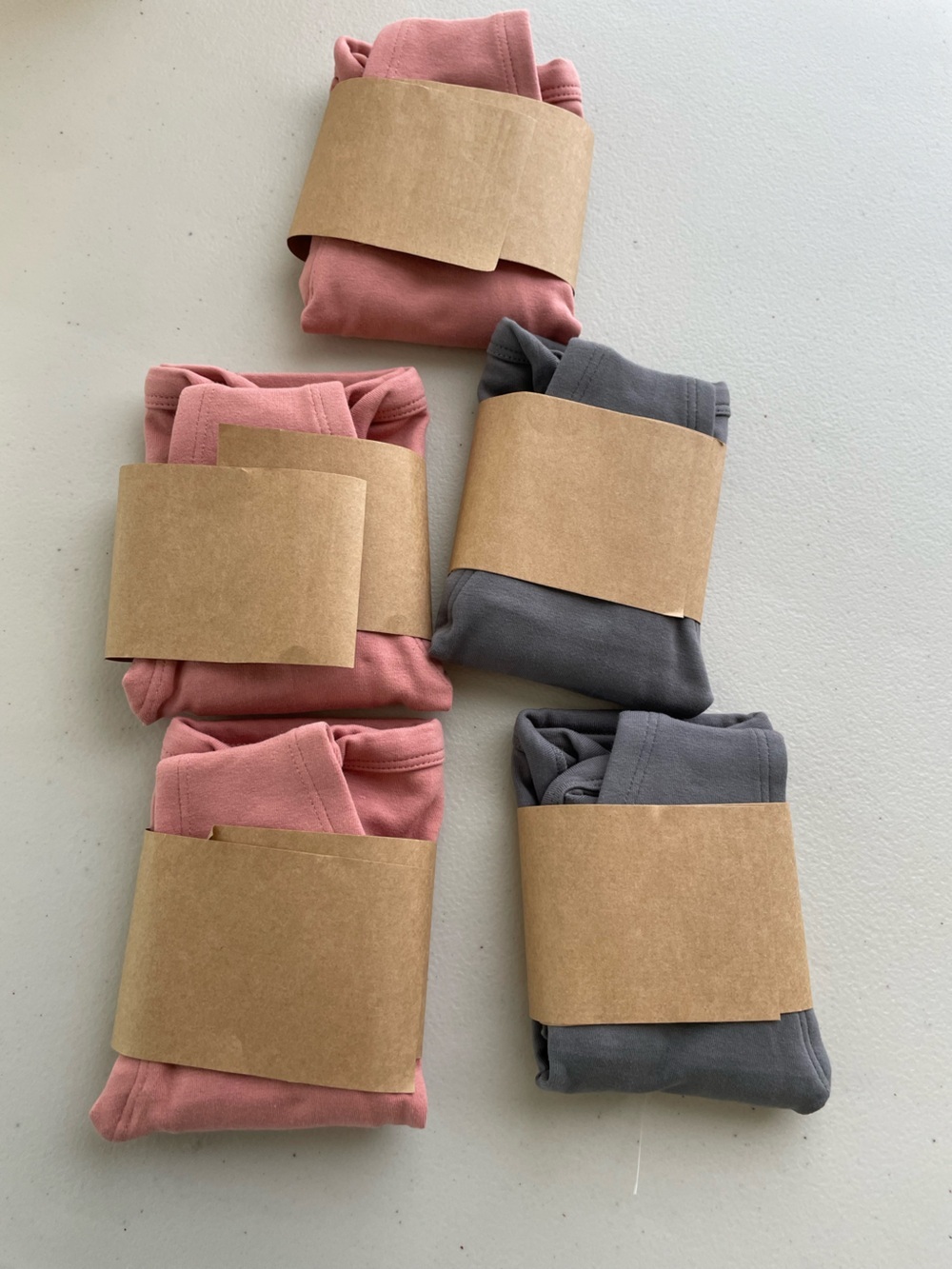 Bota Perfect Thong Bundle 4X Organic Cotton Panties Pink Gray 5 Piece NWT - Picture 5 of 8